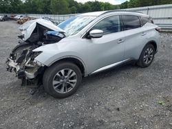 Salvage cars for sale at Grantville, PA auction: 2018 Nissan Murano S