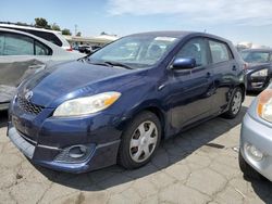 Toyota salvage cars for sale: 2009 Toyota Corolla Matrix