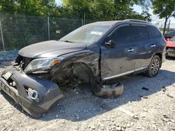 Salvage cars for sale at Cicero, IN auction: 2014 Nissan Pathfinder S