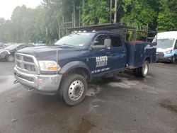 Salvage trucks for sale at East Granby, CT auction: 2012 Dodge RAM 5500 ST