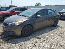 Salvage cars for sale from Copart Franklin, WI: 2015 KIA Forte LX
