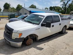 Salvage cars for sale at Wichita, KS auction: 2014 Ford F150 Supercrew