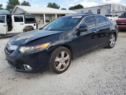 Salvage cars for sale at Prairie Grove, AR auction: 2012 Acura TSX Tech