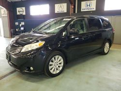 Salvage cars for sale from Copart East Granby, CT: 2014 Toyota Sienna XLE