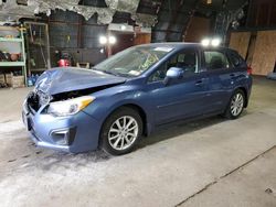 Subaru Impreza Vehiculos salvage en venta: 2013 Subaru Impreza Premium