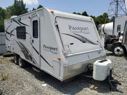 Salvage cars for sale from Copart Mebane, NC: 2012 Keystone Travel Trailer
