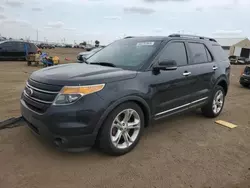 Salvage cars for sale at Brighton, CO auction: 2015 Ford Explorer Limited