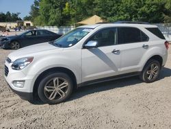 Vehiculos salvage en venta de Copart Knightdale, NC: 2017 Chevrolet Equinox Premier