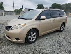 Vehiculos salvage en venta de Copart Mebane, NC: 2013 Toyota Sienna LE