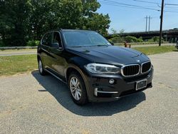 Salvage cars for sale at North Billerica, MA auction: 2015 BMW X5 XDRIVE35I