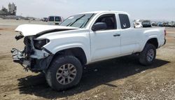 Salvage cars for sale from Copart San Diego, CA: 2018 Toyota Tacoma Access Cab