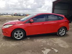 Salvage cars for sale at Houston, TX auction: 2014 Ford Focus SE