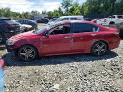 Honda salvage cars for sale: 2017 Honda Accord Sport