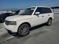 Land Rover Range Rover hse salvage cars for sale: 2010 Land Rover Range Rover HSE