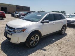 Salvage cars for sale at Kansas City, KS auction: 2013 Ford Edge Limited