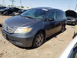 Salvage cars for sale from Copart Elgin, IL: 2012 Honda Odyssey EXL