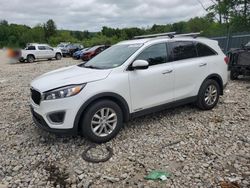 Salvage cars for sale at Candia, NH auction: 2018 KIA Sorento LX