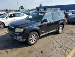 Salvage cars for sale at Woodhaven, MI auction: 2008 Mazda Tribute S