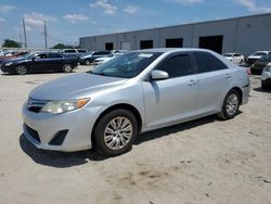 Salvage cars for sale at Jacksonville, FL auction: 2012 Toyota Camry Base