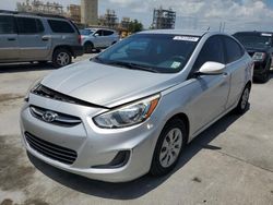 Vehiculos salvage en venta de Copart New Orleans, LA: 2015 Hyundai Accent GLS