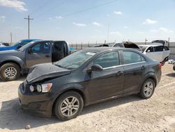 Salvage cars for sale at Andrews, TX auction: 2015 Chevrolet Sonic LT