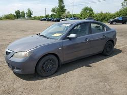 Salvage cars for sale from Copart Montreal Est, QC: 2008 Mazda 3 I