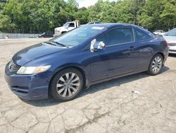 Honda salvage cars for sale: 2009 Honda Civic EXL