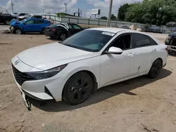 Salvage cars for sale at Oklahoma City, OK auction: 2022 Hyundai Elantra SEL