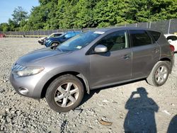 Nissan salvage cars for sale: 2010 Nissan Murano S