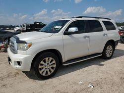 Toyota Sequoia salvage cars for sale: 2010 Toyota Sequoia Platinum