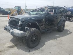 Salvage cars for sale at Las Vegas, NV auction: 2015 Jeep Wrangler Unlimited Rubicon