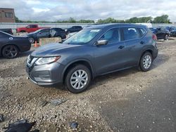 Salvage cars for sale at Kansas City, KS auction: 2017 Nissan Rogue S