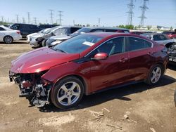 Salvage cars for sale at Elgin, IL auction: 2017 Chevrolet Volt LT