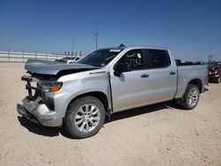 Salvage cars for sale from Copart Andrews, TX: 2022 Chevrolet Silverado C1500 Custom