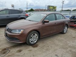 Salvage cars for sale at Dyer, IN auction: 2017 Volkswagen Jetta S