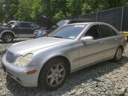 Salvage cars for sale at Waldorf, MD auction: 2004 Mercedes-Benz C 320 4matic