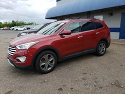 Hyundai salvage cars for sale: 2015 Hyundai Santa FE GLS