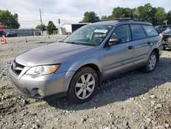 Salvage cars for sale at Mebane, NC auction: 2009 Subaru Outback 2.5I