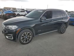 Salvage cars for sale at Grand Prairie, TX auction: 2017 BMW X5 XDRIVE35I