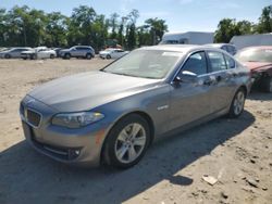 BMW salvage cars for sale: 2011 BMW 528 I