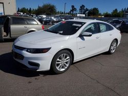 Salvage cars for sale at Woodburn, OR auction: 2018 Chevrolet Malibu LT