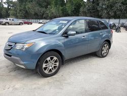 Acura mdx Technology Vehiculos salvage en venta: 2007 Acura MDX Technology