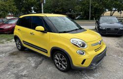 Fiat salvage cars for sale: 2014 Fiat 500L Trekking