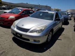 Lexus salvage cars for sale: 2002 Lexus ES 300