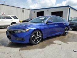 Honda Accord Sport salvage cars for sale: 2018 Honda Accord Sport