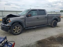 Salvage cars for sale at Dyer, IN auction: 2012 Ford F150 Supercrew