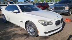 BMW 750 li salvage cars for sale: 2009 BMW 750 LI