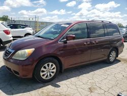 Salvage cars for sale at Dyer, IN auction: 2008 Honda Odyssey EX