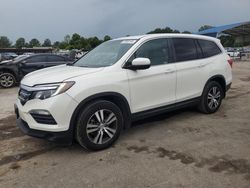 Salvage cars for sale at Florence, MS auction: 2017 Honda Pilot Exln