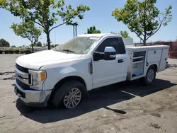 Salvage trucks for sale at Sacramento, CA auction: 2017 Ford F250 Super Duty